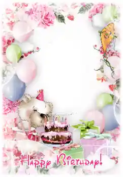 Napis na ramce: Wszystkiego Najlepszego Z Okazji Urodzin