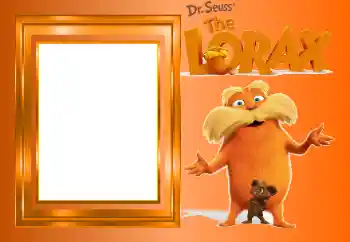 Napis na ramce: Lorax