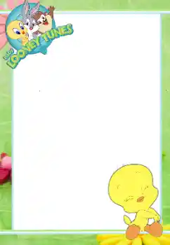 Napis na ramce: Baby Looney Tunes