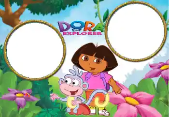 Napis na ramce: Dora