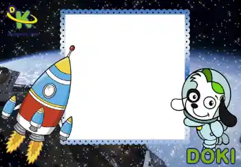 Napis na ramce: Doki