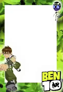 Napis na ramce: Ben 10