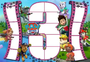 Napis na ramce: PAW Patrol