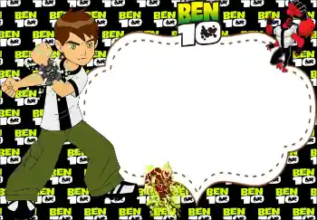 Napis na ramce: Ben 10