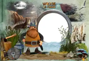 Napis na ramce: Wickie de Viking