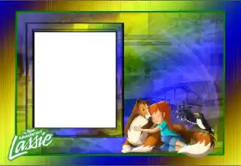 Napis na ramce: The New Advantures of Lassie