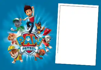 Napis na ramce: PAW Patrol