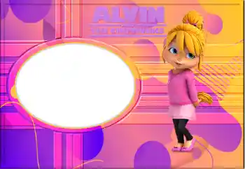 Napis na ramce: Alvin and the Chipmunks