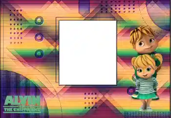 Napis na ramce: Alvin and the Chipmunks