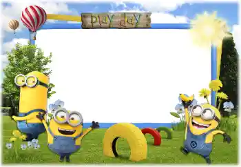 Napis na ramce: Play Day Napis na ramce: Play Day