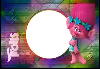 Napis na ramce: Trolls Napis na ramce: Trolls