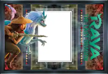 Napis na ramce: Raya and the last dragon Napis na ramce: Raya and the last dragon