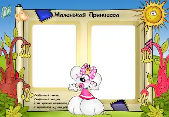 Napis na ramce: Princess Napis na ramce: Princess