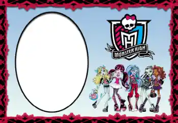 Napis na ramce: Monster High Napis na ramce: Monster High
