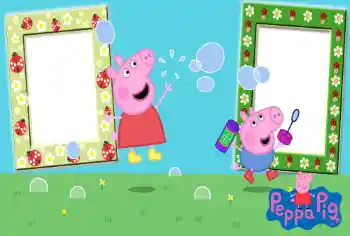 Napis na ramce: Peppa Pig Napis na ramce: Peppa Pig