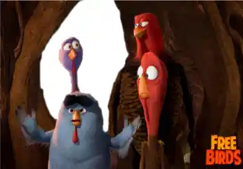 Napis na ramce: Free Birds