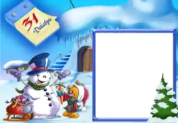 Napis na ramce: 31 Декабрь. Napis na ramce: 31 Декабрь.