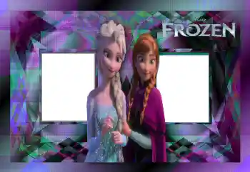 Napis na ramce: Frozen