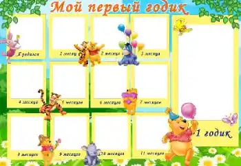 Efekt zdjęciowy z kategorii Pierwszy rok № 99817. Napis na ramce: 1 rok Efekt zdjęciowy z kategorii Pierwszy rok № 99817. Napis na ramce: 1 rok