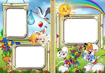 Napis na ramce: Nasz maluch