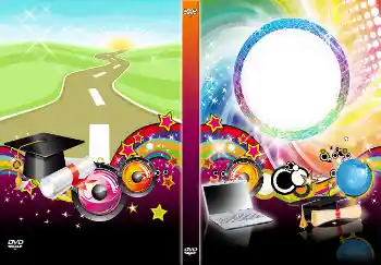 Napis na ramce: Żegnaj szkoło!