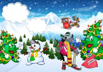 Napis na ramce: Sylwester!