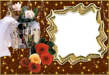 Napis na ramce: Zaproszenie na ślub