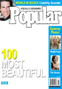 Napis na ramce: Popular