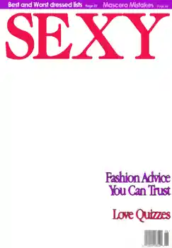 Napis na ramce: Sexy