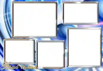 Napis na ramce: My family Napis na ramce: My family