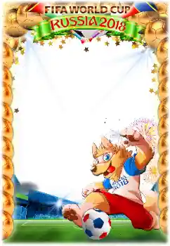 Napis na ramce: FIFA  WORLD CUP 2018