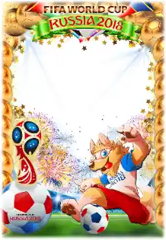 Napis na ramce: FIFA  WORLD CUP 2018