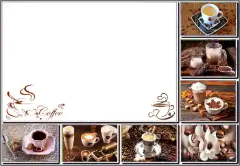 Napis na ramce: Coffee Napis na ramce: Coffee