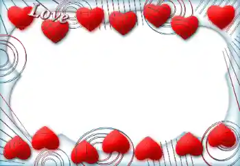 Napis na ramce: Love