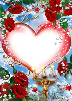 Efekt zdjęciowy z kategorii Ramki dla zakochanych № 1259