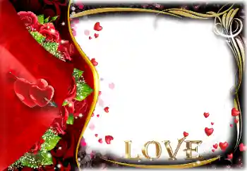 Napis na ramce: Love