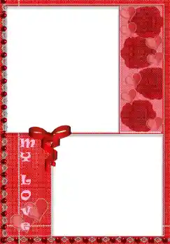 Napis na ramce: My Love