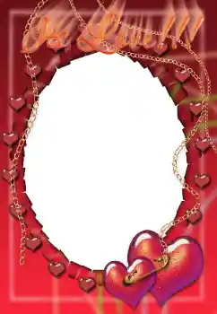 Napis na ramce: Its Love!!!