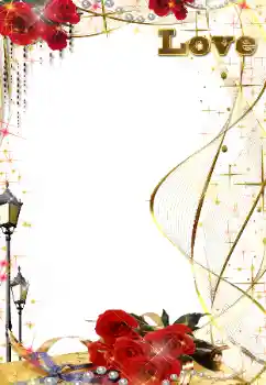 Napis na ramce: Love