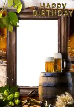 Efekt zdjęciowy z kategorii Kartki na Nowy Rok № 117642. Napis na ramce: Wszystkiego najlepszego z okazji urodzin!