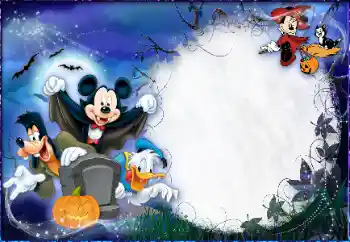 Napis na ramce: Happy Halloween Napis na ramce: Happy Halloween