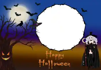 Napis na ramce: Happy Halloween Napis na ramce: Happy Halloween