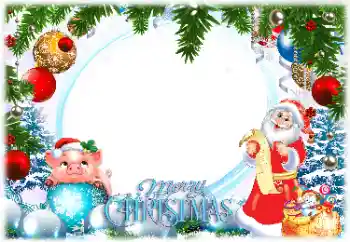 Napis na ramce: Wesołych Świąt Bożego Narodzenia! Napis na ramce: Wesołych Świąt Bożego Narodzenia!