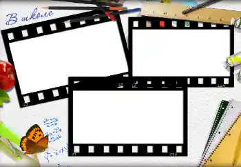 Napis na ramce: School Napis na ramce: School