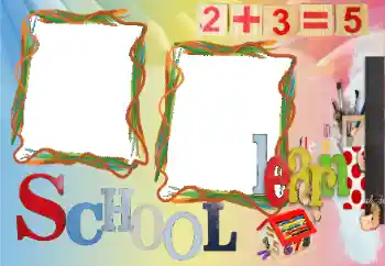 Napis na ramce: School Napis na ramce: School