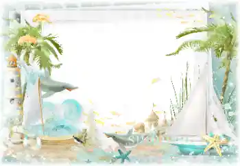 Napis na ramce: Lato