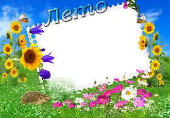 Napis na ramce: Lato Napis na ramce: Lato