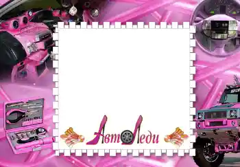 Napis na ramce: Авто леди.